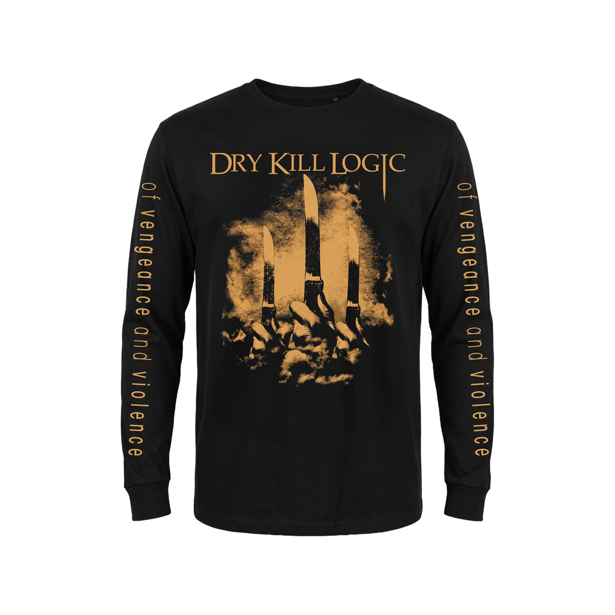 (PRE-ORDER) Of Vengeance & Violence Black Long Sleeve Tee